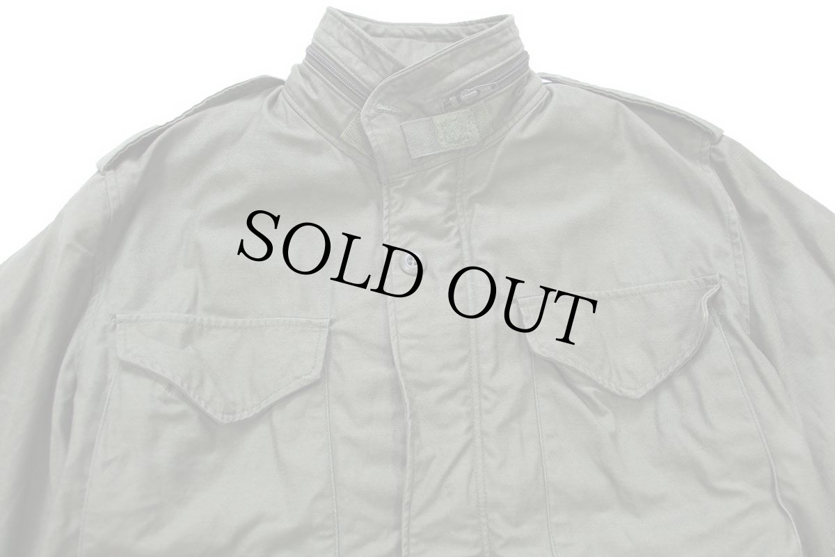 画像3: 80s 米軍 U.S.ARMY M-65 フィールドジャケット オリーブグリーン S-S (3)