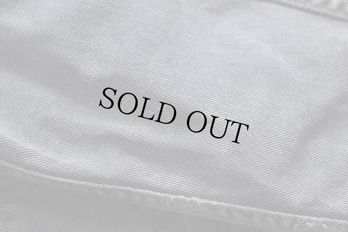 画像7: 90s Levi'sリーバイス 70614 コットンライナー ブラック デニムジャケット 4ポケット フェード L★ユーロ (7)