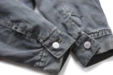 画像7: 90s イタリア製 Levi'sリーバイス 71550 ブランケットライナー コットンツイルジャケット 4ポケット チャコール L★ユーロ (7)
