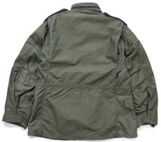 画像2: 80s 米軍 U.S.ARMY M-65 フィールドジャケット オリーブグリーン S-S (2)