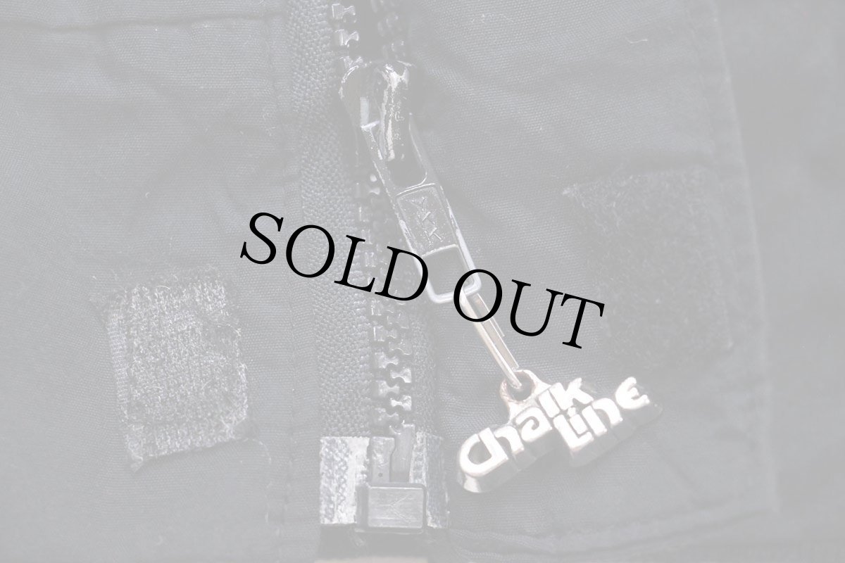 画像6: 90s USA製 Chalk Line NBA LOS ANGELES LAKERS レイカーズ パッチ付き キルティングライナー ナイロンパーカー 黒 M (6)