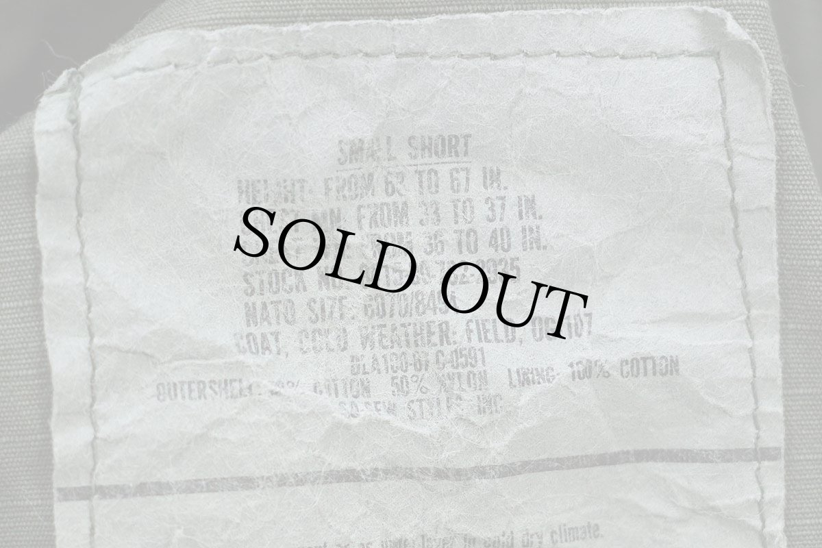 画像4: 80s 米軍 U.S.ARMY M-65 フィールドジャケット オリーブグリーン S-S (4)