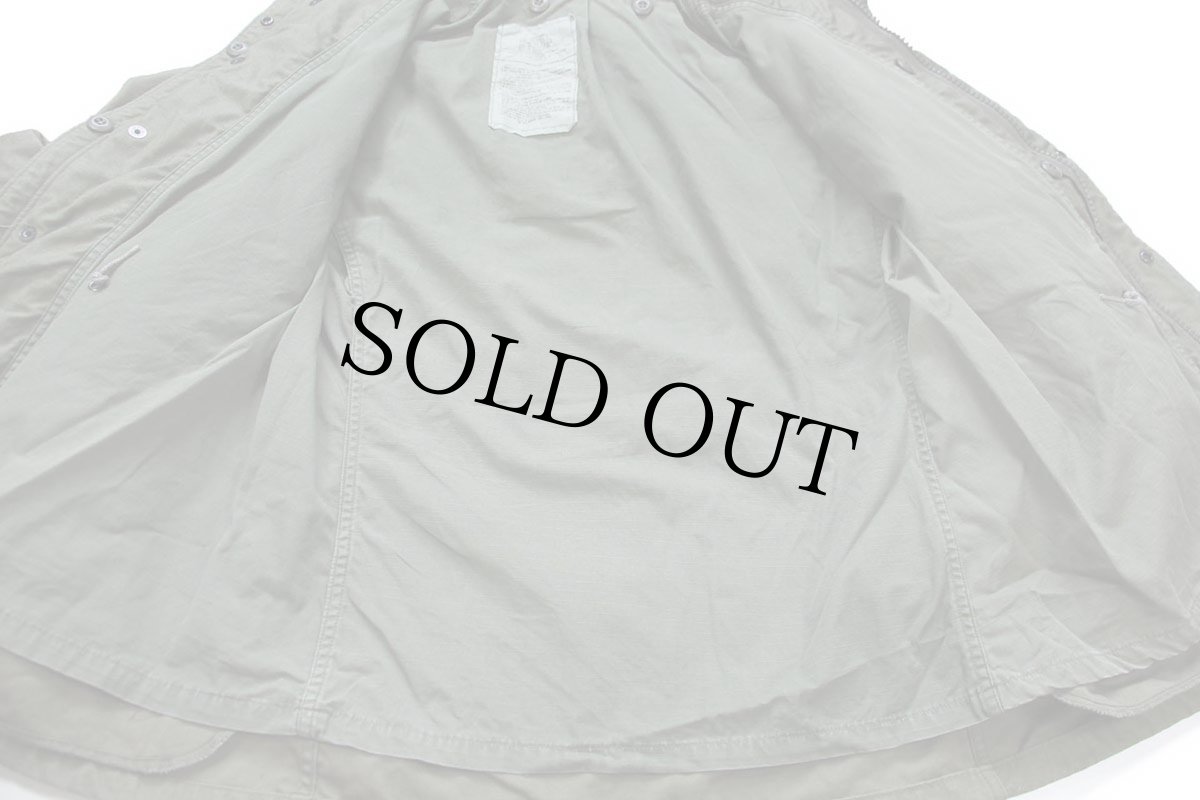 画像5: 80s 米軍 U.S.ARMY M-65 フィールドジャケット オリーブグリーン S-S (5)