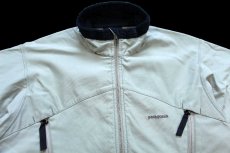 画像3: 00s カナダ製 patagoniaパタゴニア Slingshot Jacket スリングショット ソフトシェルジャケット ベージュ S (3)