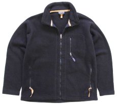 画像1: 00s ポルトガル製 patagoniaパタゴニア シンチラ ライナー フリースジャケット 黒 L (1)