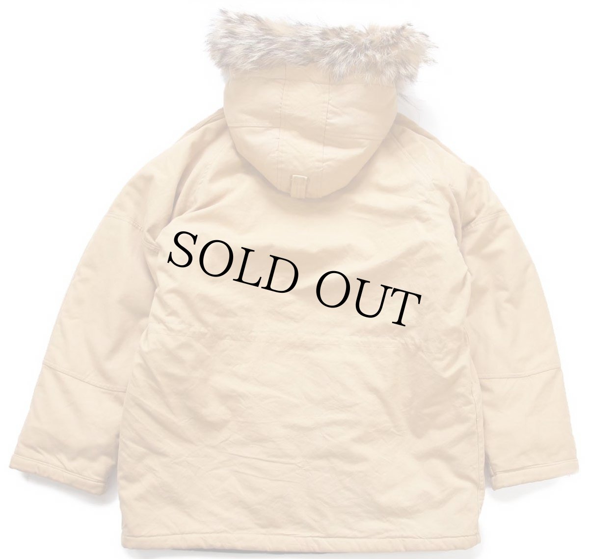 画像2: USA製 SPIEWAK N-3B リアルファー キルティングライナー ダック地 フライトジャケット 薄茶 40 (2)