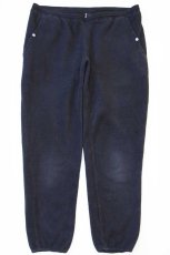 画像2: 90s ポルトガル製 patagoniaパタゴニア フリースパンツ 黒 M★雪なしタグ (2)