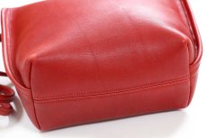 画像4: USA製 COACH オールド コーチ レザー ショルダーバッグ レッド★330 ポーチ (4)