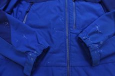 画像7: 00s patagoniaパタゴニア Dimension Jacket ペンキ飛び ツートン ストレッチ ソフトシェルパーカー 青×紺 M (7)