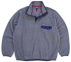 画像1: patagoniaパタゴニア ライトウェイト シンチラ フリース スナップT NKNV L (1)