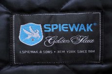 画像5: USA製 SPIEWAK N-3B リアルファー キルティングライナー ダック地 フライトジャケット 薄茶 40 (5)