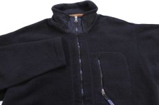 画像3: 00s ポルトガル製 patagoniaパタゴニア シンチラ ライナー フリースジャケット 黒 L (3)