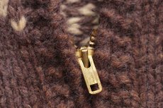 画像4: 60s ウール ハンドニット カウチンセーター キッズ (4)