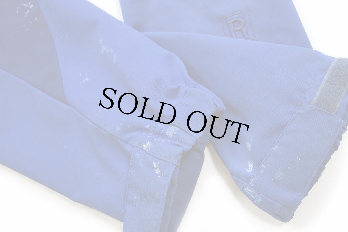 画像8: 00s patagoniaパタゴニア Dimension Jacket ペンキ飛び ツートン ストレッチ ソフトシェルパーカー 青×紺 M (8)