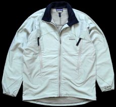 画像1: 00s カナダ製 patagoniaパタゴニア Slingshot Jacket スリングショット ソフトシェルジャケット ベージュ S (1)