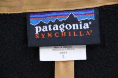 画像4: 00s ポルトガル製 patagoniaパタゴニア シンチラ ライナー フリースジャケット 黒 L (4)