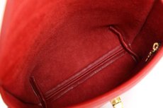 画像7: USA製 COACH オールド コーチ レザー ショルダーバッグ レッド★330 ポーチ (7)