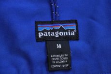 画像4: 00s patagoniaパタゴニア Dimension Jacket ペンキ飛び ツートン ストレッチ ソフトシェルパーカー 青×紺 M (4)