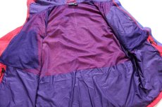 画像5: 90s patagoniaパタゴニア Storm Jacket ストームジャケット ナイロンパーカー 濃ピンク×薄青紫 XL (5)