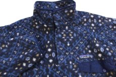 画像3: patagoniaパタゴニア 総柄 ライトウェイト シンチラ フリース スナップT S (3)