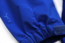 画像9: 00s patagoniaパタゴニア Dimension Jacket ペンキ飛び ツートン ストレッチ ソフトシェルパーカー 青×紺 M (9)