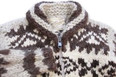 画像3: COWICHAN INDIAN ノルディック柄 ウール ハンドニット カウチンセーター キッズ (3)