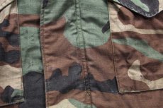 画像6: 80s 米軍 U.S.ARMY ウッドランドカモ M-65 フィールドジャケット M-R★ALPHAアルファ (6)