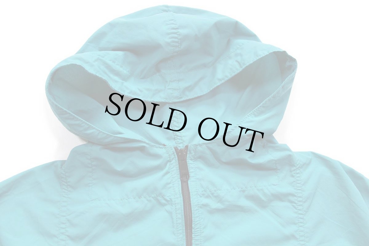 画像3: 80s USA製 L.L.Bean ナイロン アノラックパーカー エメラルドグリーン W-M (3)