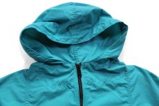 画像3: 80s USA製 L.L.Bean ナイロン アノラックパーカー エメラルドグリーン W-M (3)