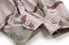 画像5: 90s 米軍 U.S.ARMY AIRBORNE パッチ付き デザートカモ BDU ジャケット S-S (5)
