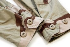 画像5: 90s 米軍 U.S.ARMY AIRBORNE パッチ付き デザートカモ BDU ジャケット L-R (5)