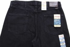 画像5: デッドストック★00s メキシコ製 Wranglerラングラー ブラック デニムパンツ W36 L29 (5)