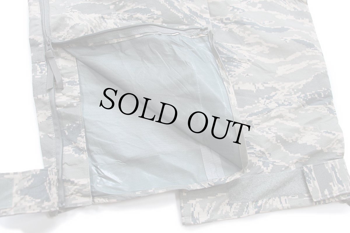 画像7: 00s 米軍 USAF APECS ABU デジタル タイガーカモ GORE-TEXゴアテックス ナイロン カーゴ オーバーパンツ L-L (7)