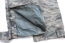 画像7: 00s 米軍 USAF APECS ABU デジタル タイガーカモ GORE-TEXゴアテックス ナイロン カーゴ オーバーパンツ L-L (7)