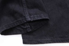 画像7: デッドストック★00s メキシコ製 Wranglerラングラー ブラック デニムパンツ W36 L29 (7)