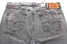 画像5: 未使用★Levi'sリーバイス 501 グレー デニムパンツ Sweater Weather W42 L32★SDP4359 (5)