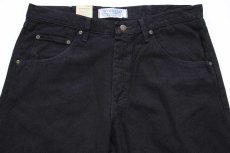 画像4: デッドストック★00s メキシコ製 Wranglerラングラー ブラック デニムパンツ W36 L29 (4)