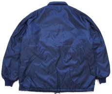 画像2: 80s Swingster CONSOL SAFETY 1983 刺繍 ボアライナー ナイロン コーチジャケット 紺 XL (2)