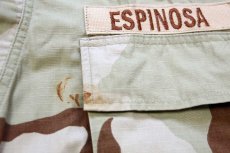 画像6: 90s 米軍 U.S.ARMY AIRBORNE パッチ付き デザートカモ BDU ジャケット S-S (6)