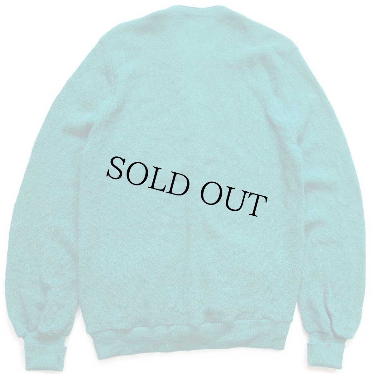 画像2: 70s USA製 PENDLETONペンドルトン パール編み ウールニット カーディガン 緑 L (2)