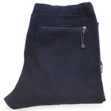 画像1: 90s USA製 EMS POLARTEC フリースパンツ 黒 L (1)