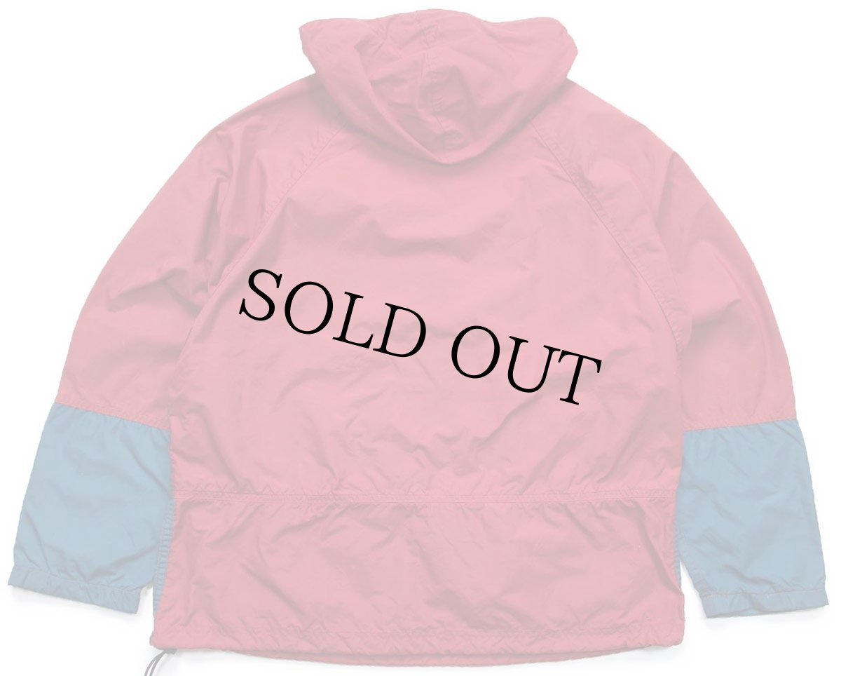 画像2: 90s L.L.Bean チロリアンテープ マルチカラー ナイロン アノラックパーカー W-M (2)