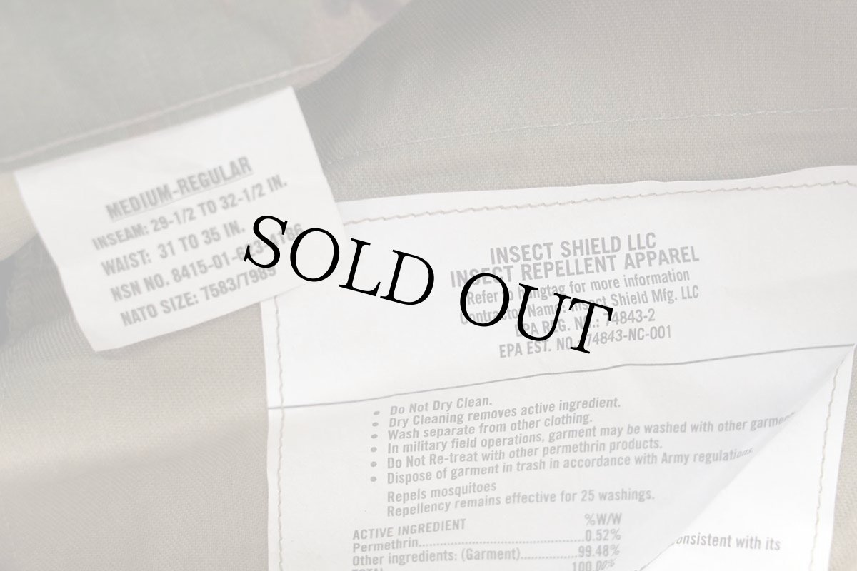 画像7: デッドストック★13 米軍 U.S.ARMY OCP スコーピオンW2 ACU カーゴパンツ M-R★01 マルチカム (7)