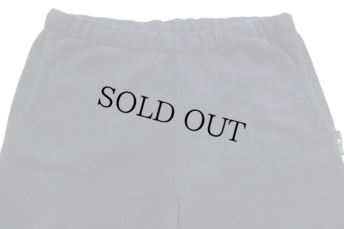 画像4: 90s USA製 EMS POLARTEC フリースパンツ 黒 L (4)