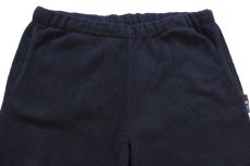画像4: 90s USA製 EMS POLARTEC フリースパンツ 黒 L (4)