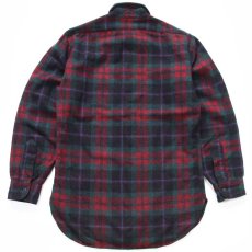 画像2: 70s USA製 PENDLETONペンドルトン タータンチェック ウールシャツ S (2)