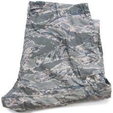 画像1: 00s 米軍 USAF APECS ABU デジタル タイガーカモ GORE-TEXゴアテックス ナイロン カーゴ オーバーパンツ L-L (1)