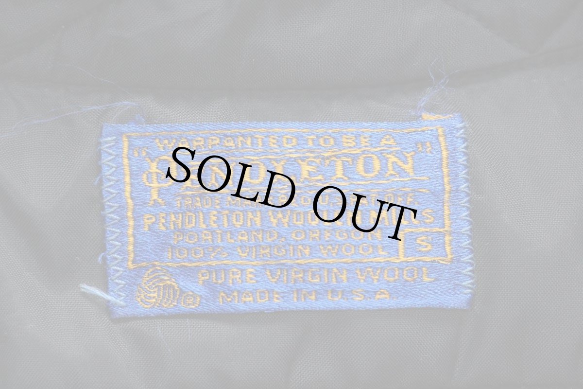 画像4: 70s USA製 PENDLETONペンドルトン タータンチェック ウールシャツ S (4)