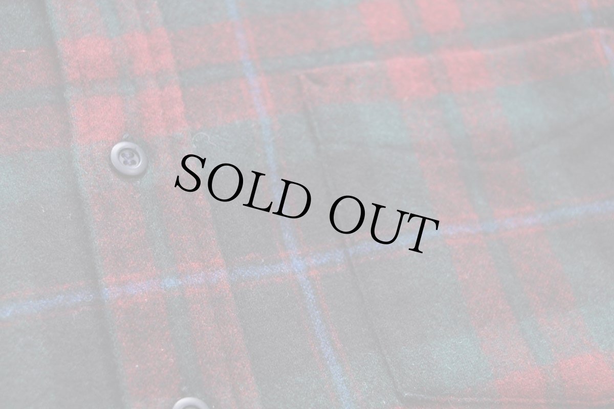 画像5: 70s USA製 PENDLETONペンドルトン タータンチェック ウールシャツ S (5)