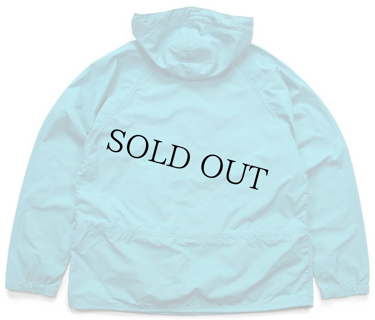 画像2: 80s USA製 L.L.Bean ナイロン アノラックパーカー エメラルドグリーン W-M (2)